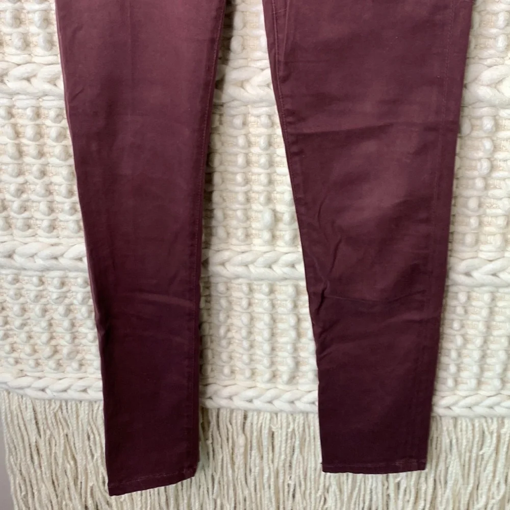 AG Adriano Goldschmied The Jegging Super Skinny Jeans in Wine